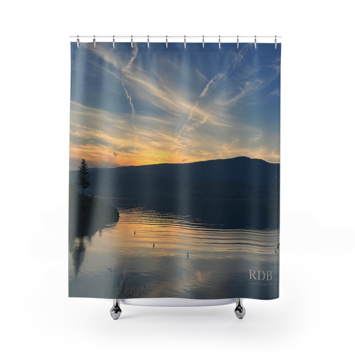 Lake Life Shower Curtain