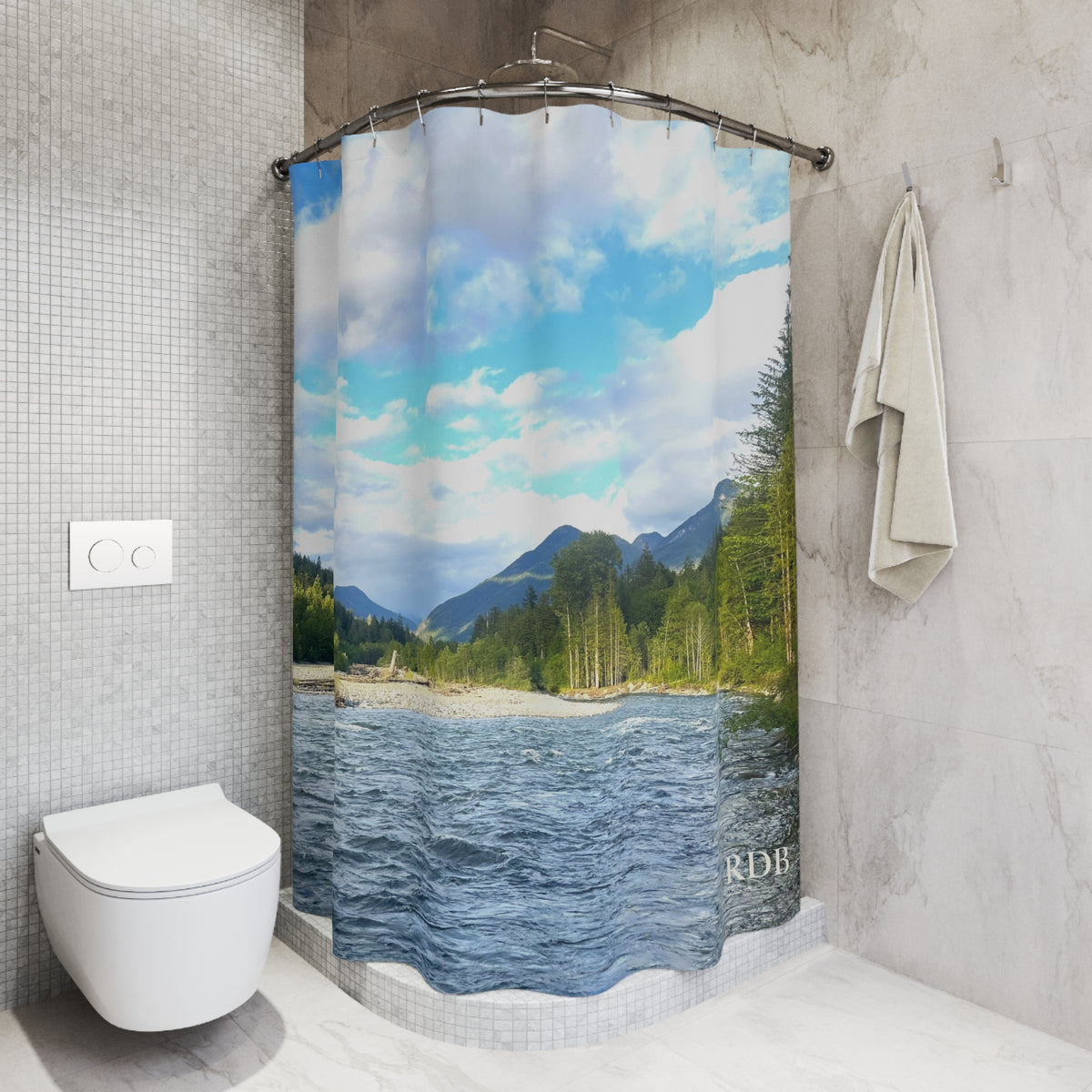 Whistler Nature Escape Shower Curtain