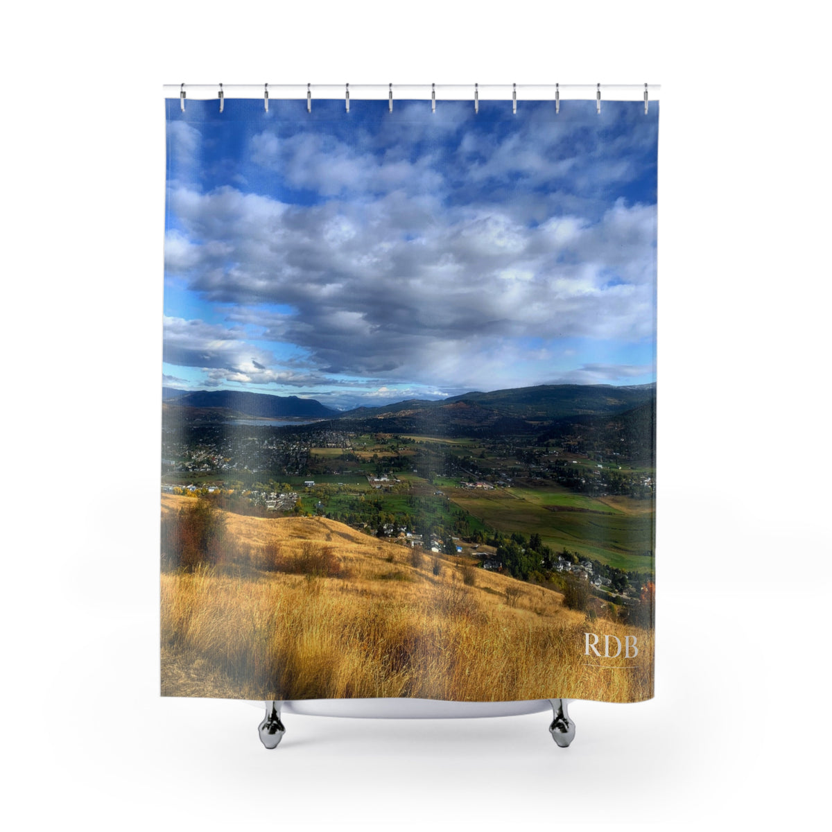 Golden Hills Okanagan Valley Shower Curtain