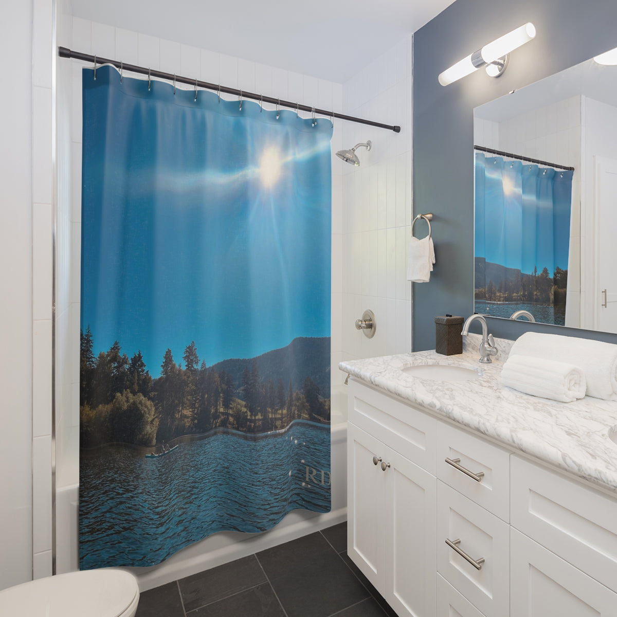 Okanagan Lake Shower Curtain