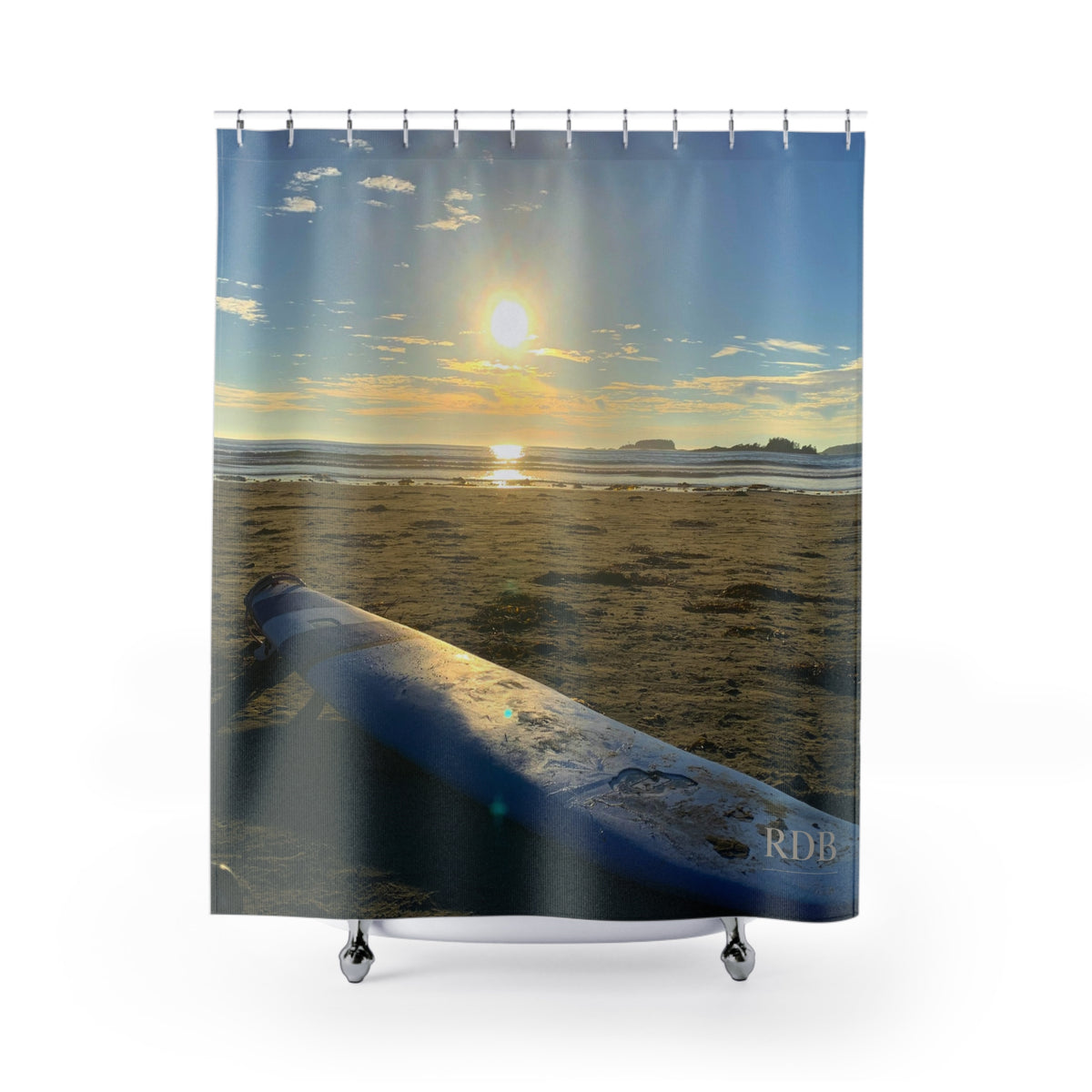 Surf Tofino Shower Curtain