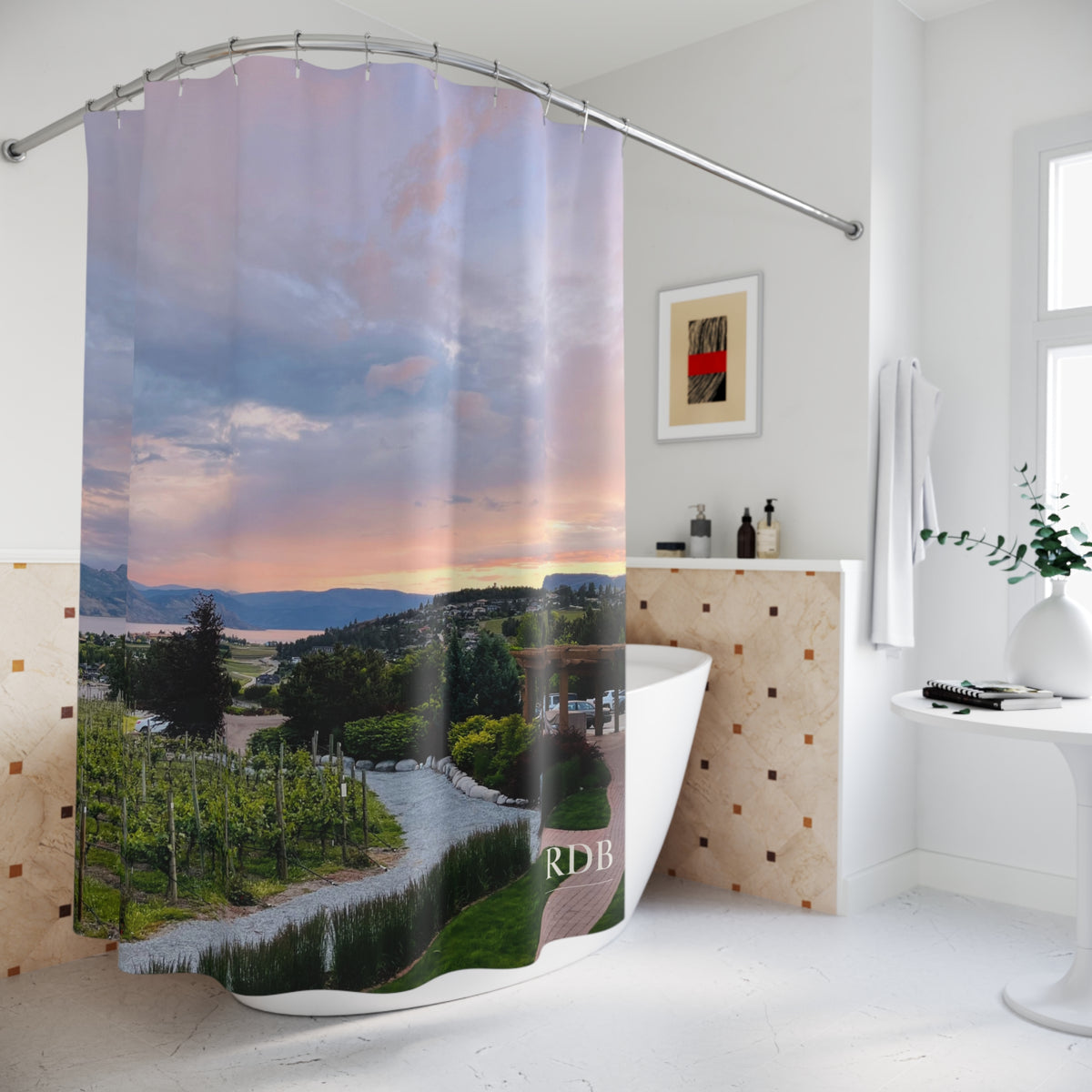 Winery Heaven Shower Curtain