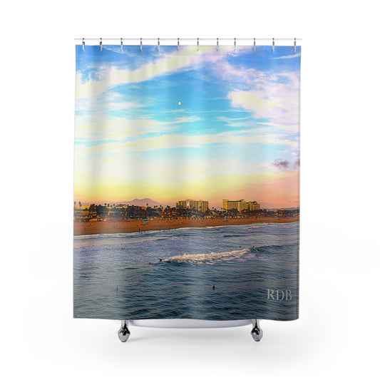 Malibu Surf Shower Curtain