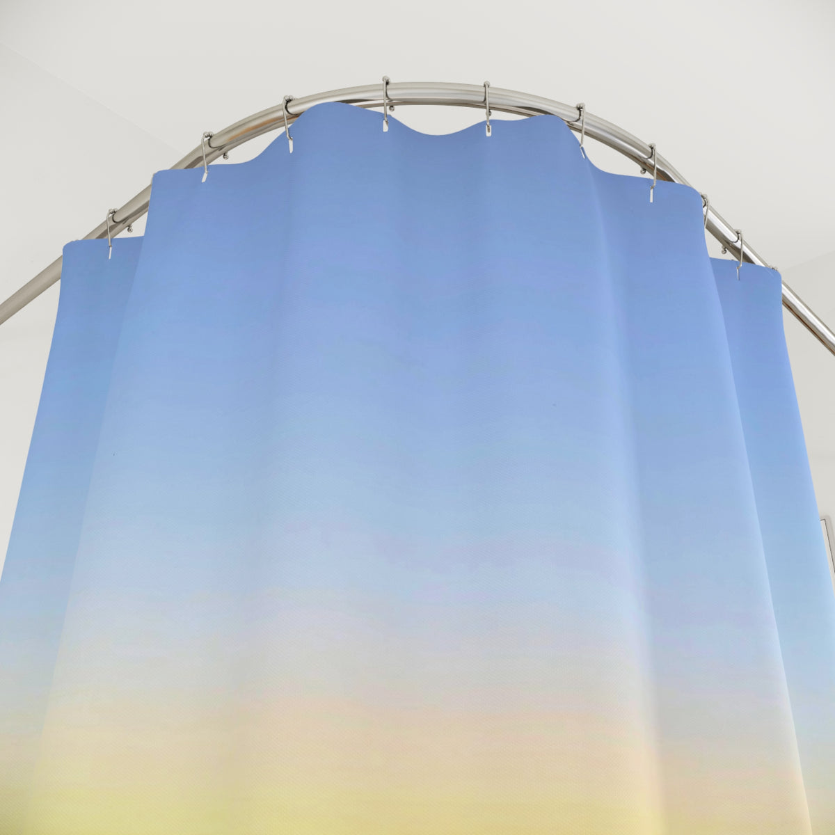 Sunset Over the Valley Shower Curtain