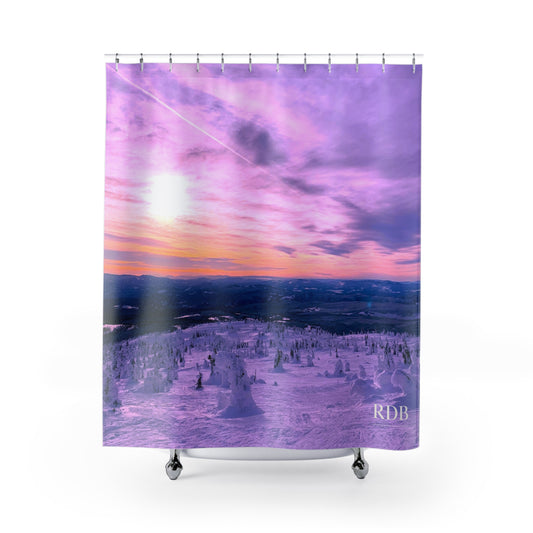Groovy Glades Shower Curtain