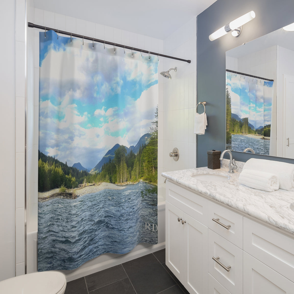 Whistler Nature Escape Shower Curtain