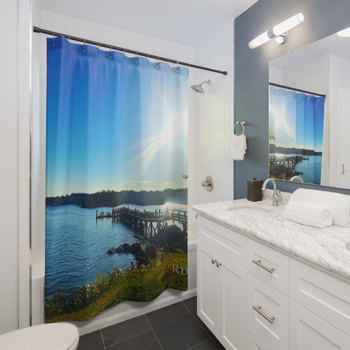 Summer Breeze Shower Curtain
