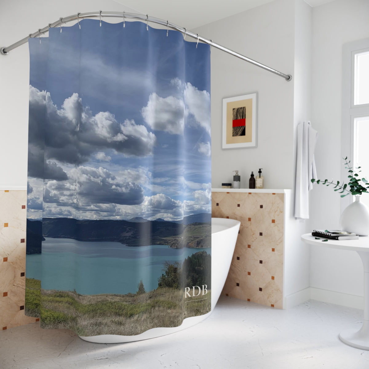 Kalamalka Lake Shower Curtain