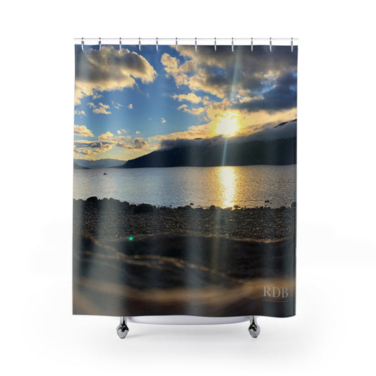 Kelowna Lake View Shower Curtain