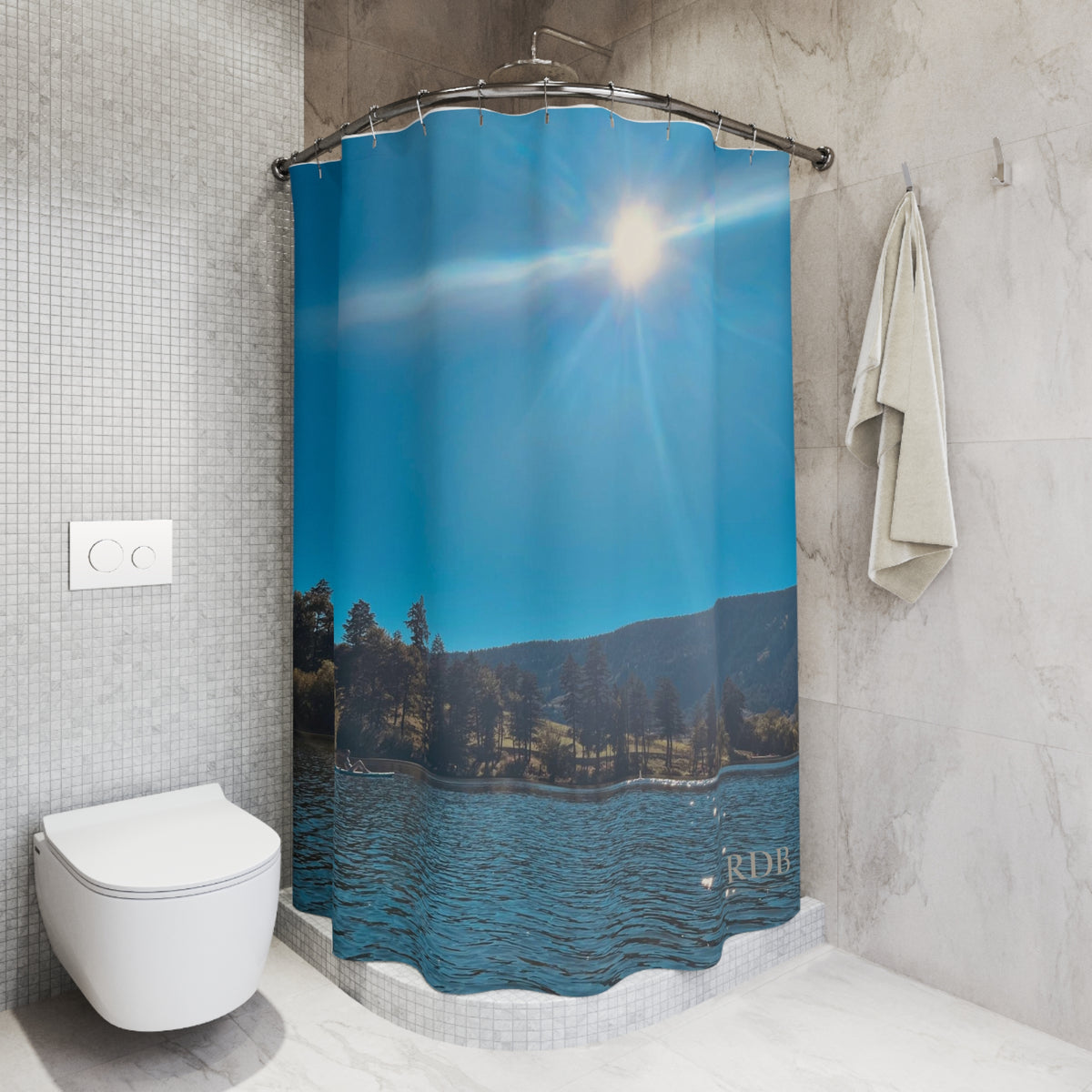 Okanagan Lake Shower Curtain