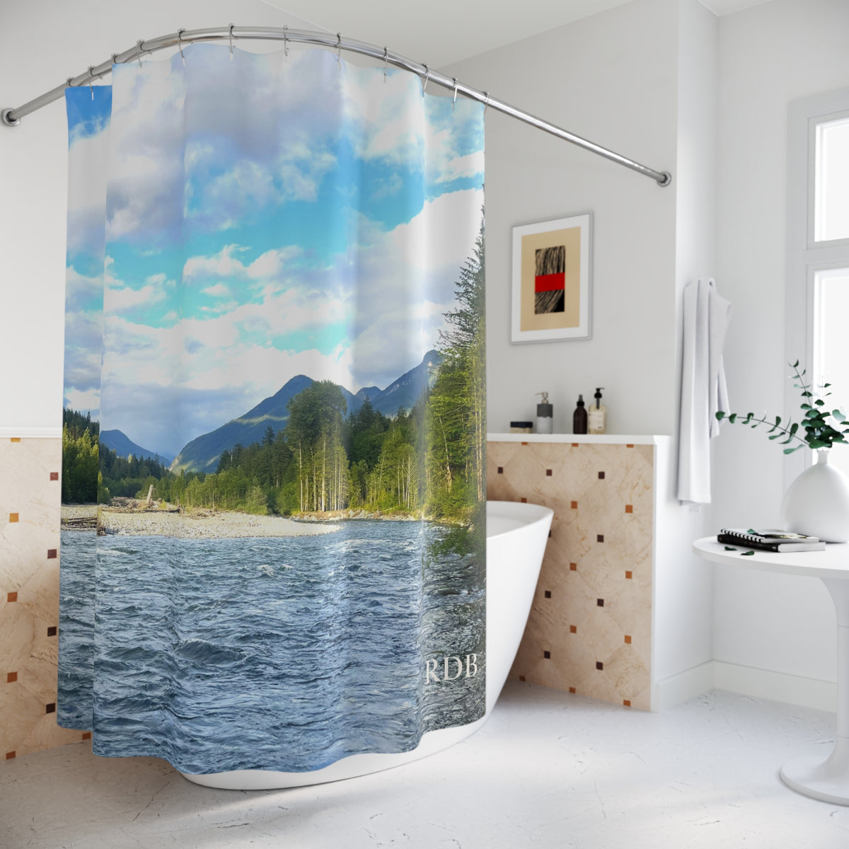 Whistler Nature Escape Shower Curtain
