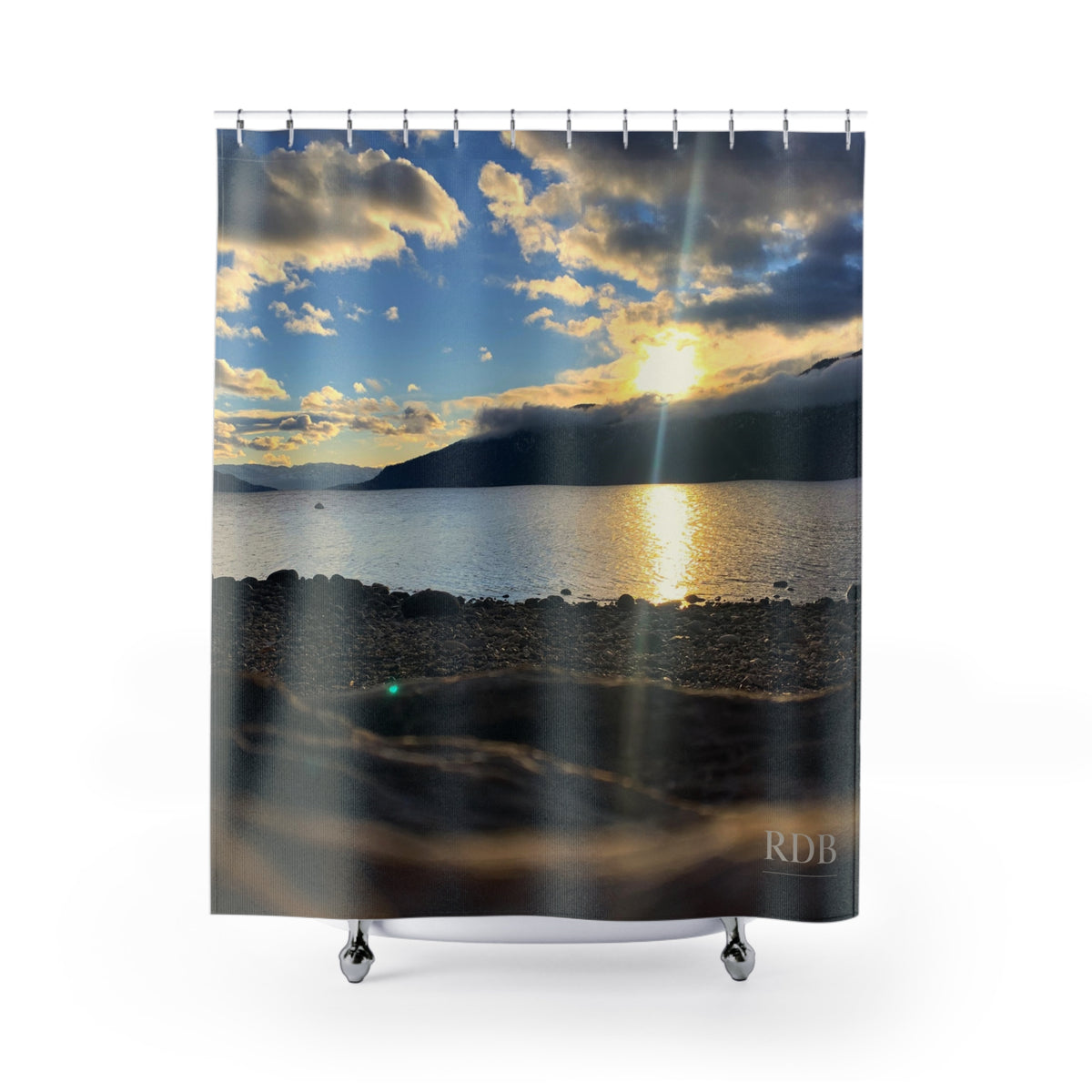 Kelowna Lake View Shower Curtain