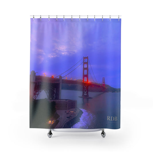 Golden Gate Bridge Shower Curtain