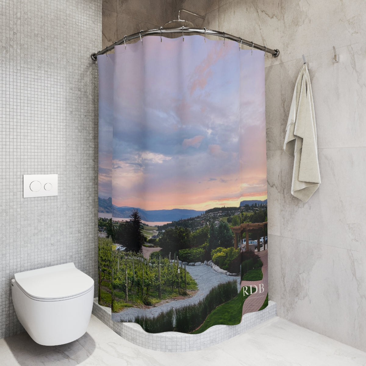 Winery Heaven Shower Curtain