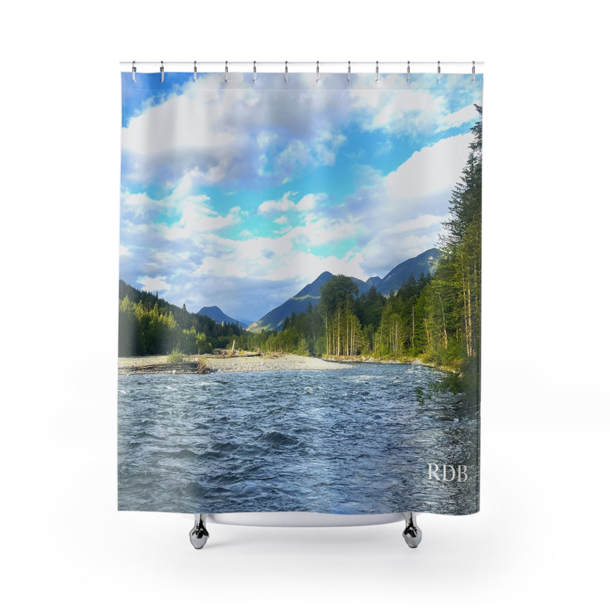 Whistler Nature Escape Shower Curtain