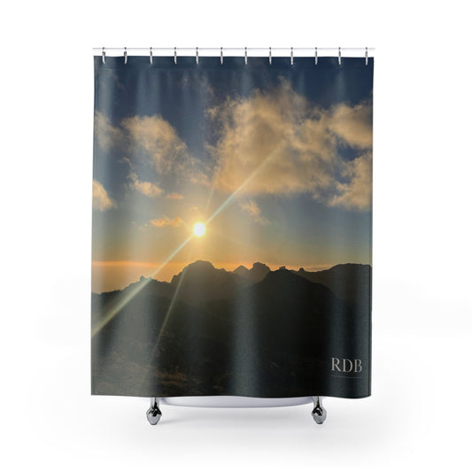 Malibu Sunrise Shower Curtain