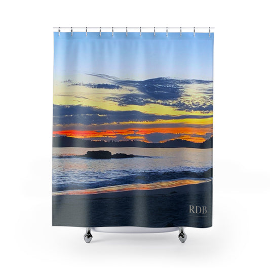 Vancouver Island Sunset Shower Curtain