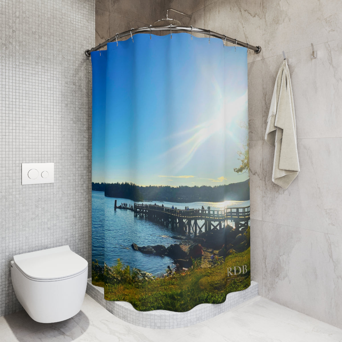 Summer Breeze Shower Curtain