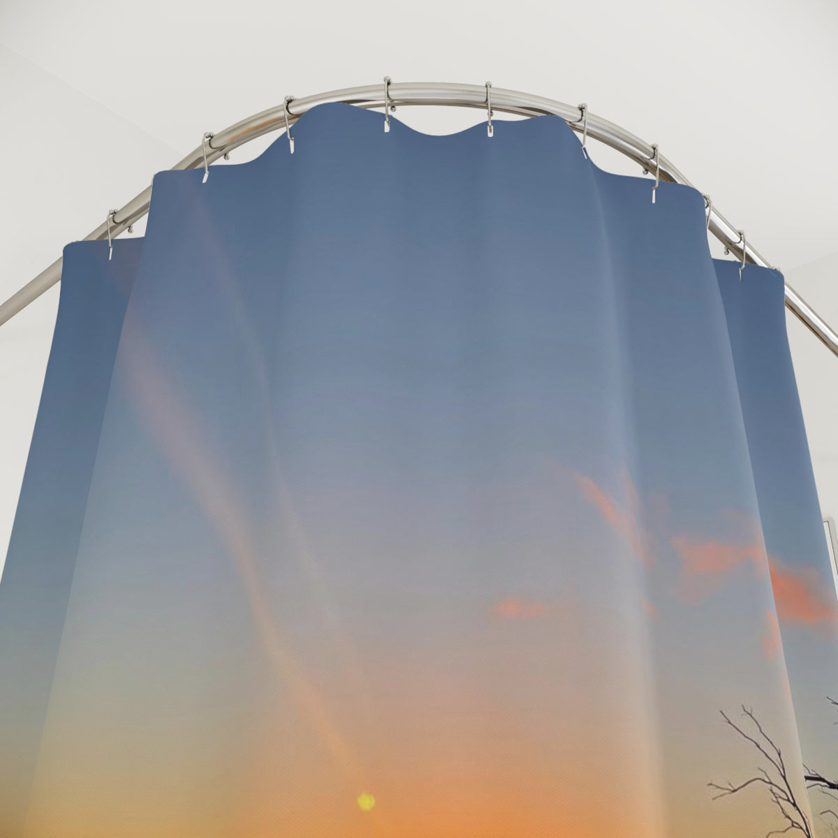 Santa Monica Sunset Shower Curtain