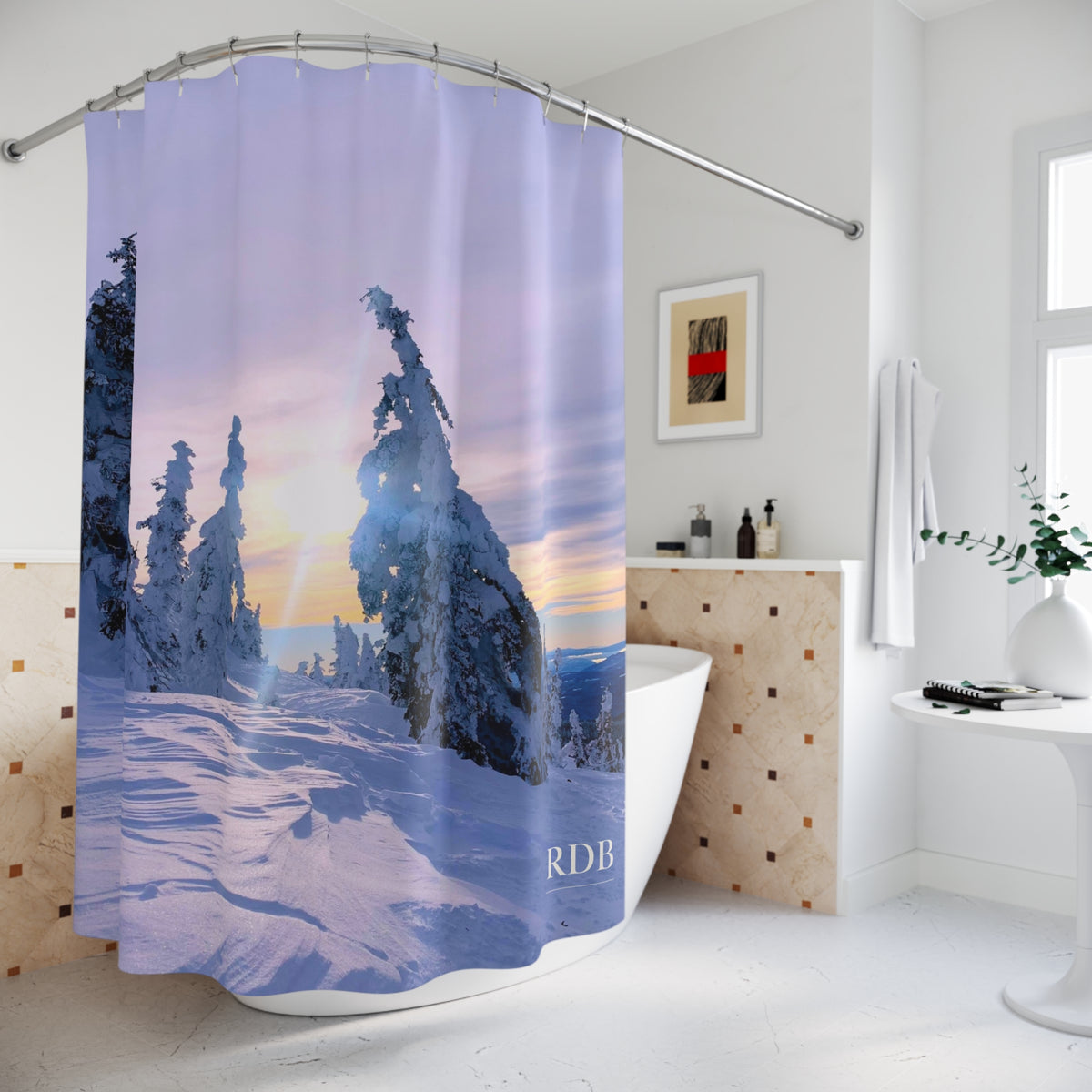 Winter Wonderland Shower Curtain