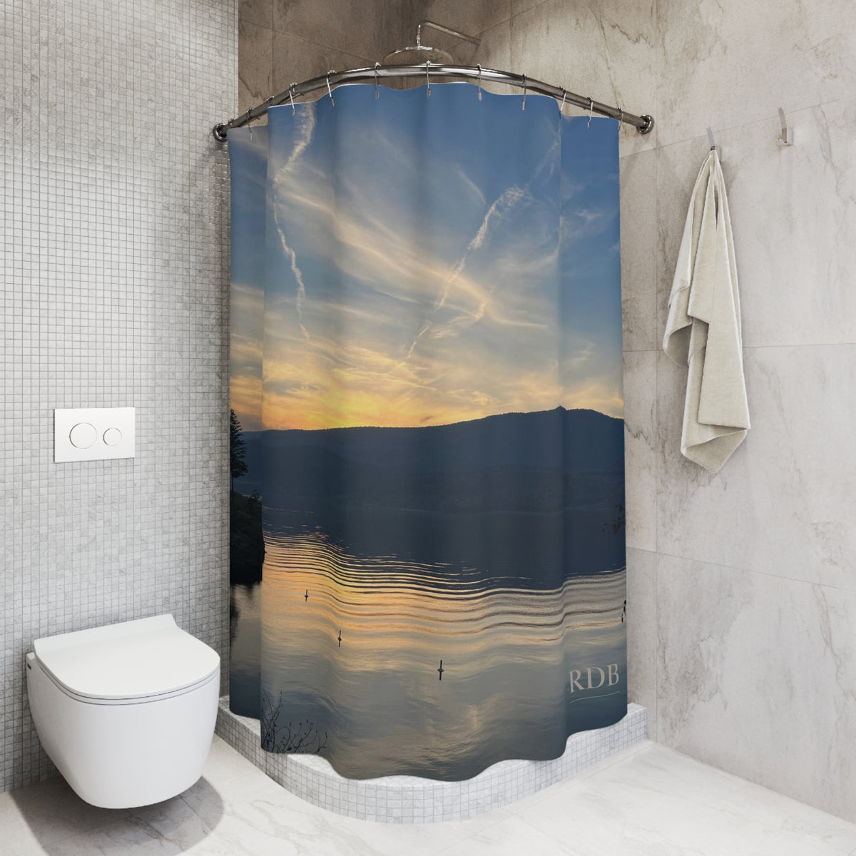 Lake Life Shower Curtain