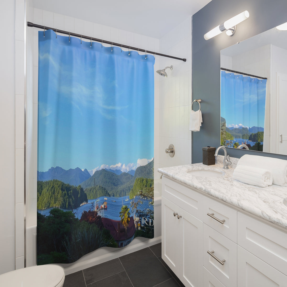 Vancouver Island Vibes Shower Curtain