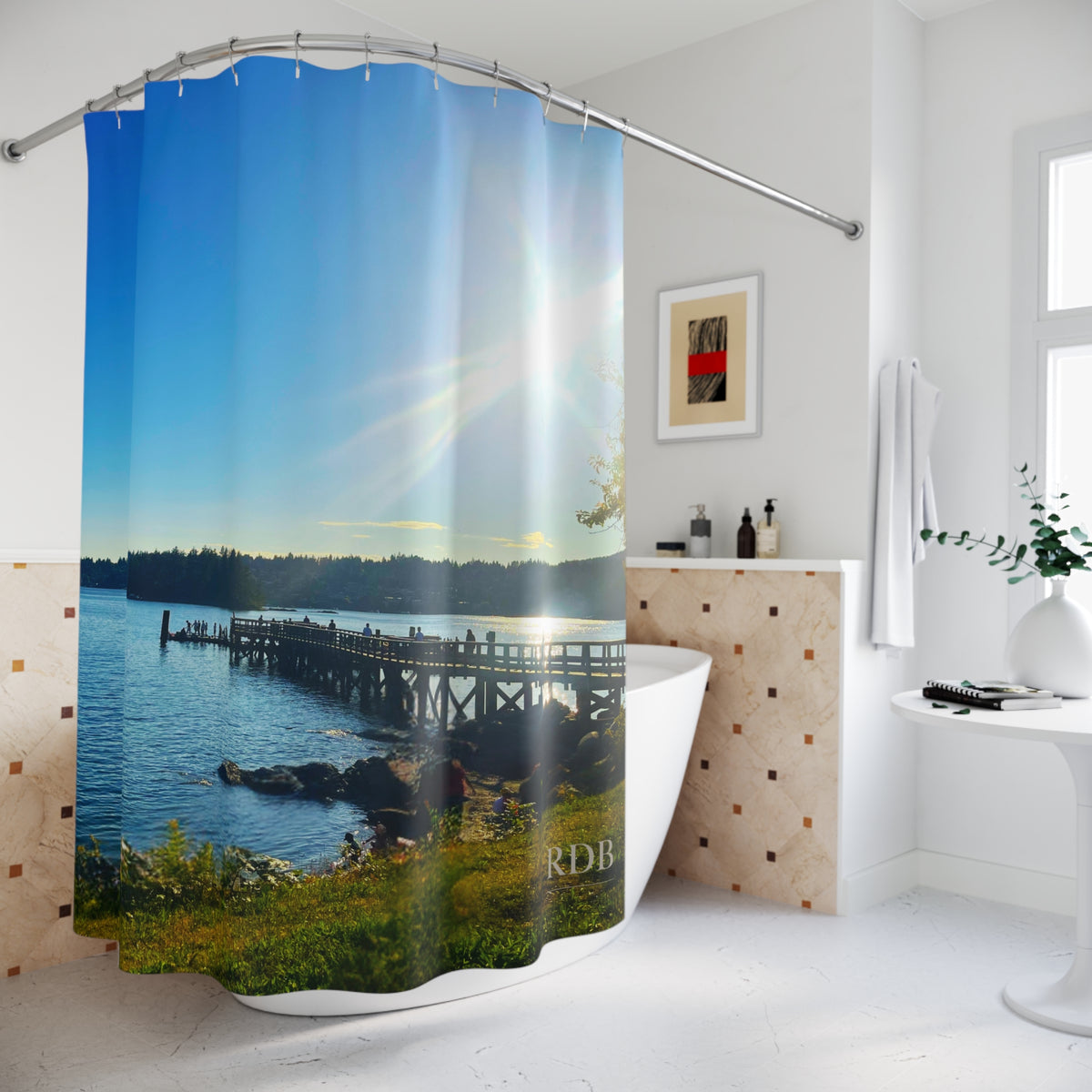 Summer Breeze Shower Curtain