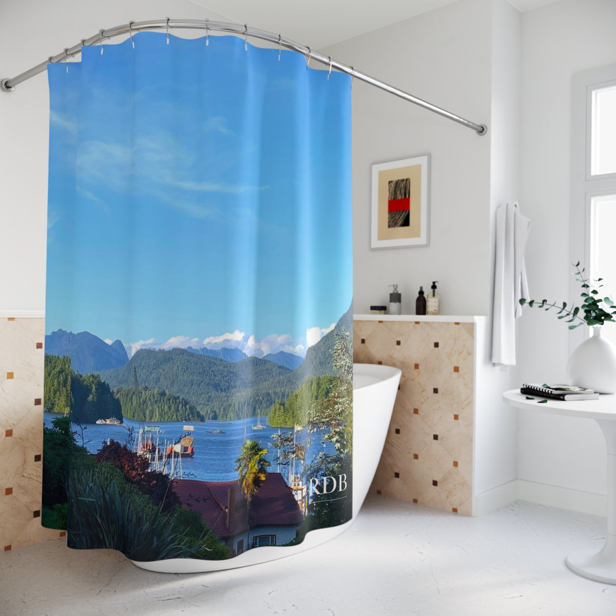 Vancouver Island Vibes Shower Curtain
